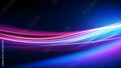 Neon Waves Background, futuristic