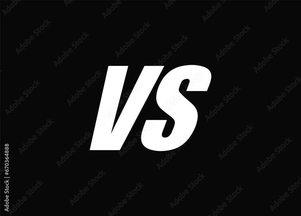 VS letter logo and monogram logo VS letter logo and monogram logo