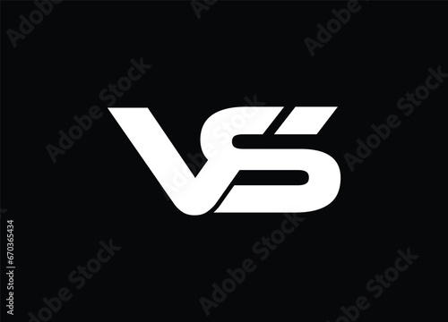 VS letter logo and monogram logo