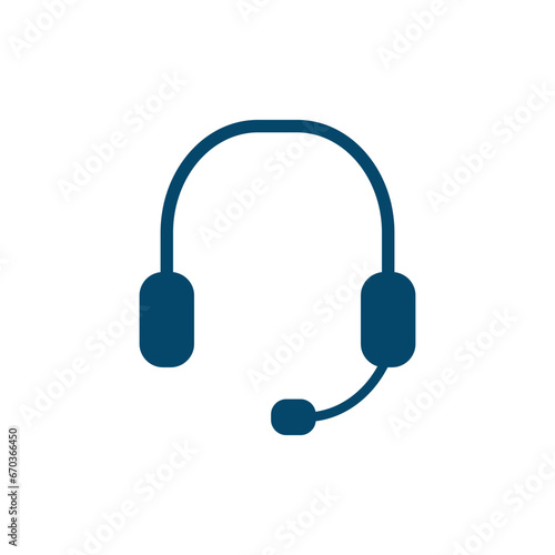 Headphone Icon Vector Design Template