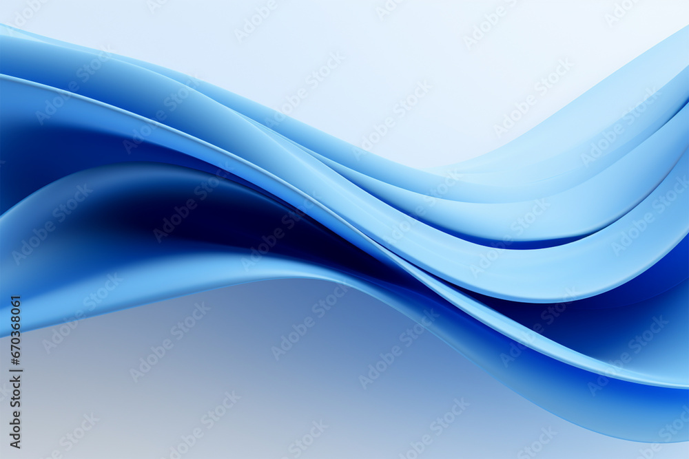 Fototapeta premium abstract blue background generative ai