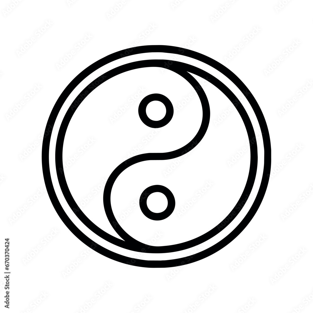 ying yang icon ying yang icon