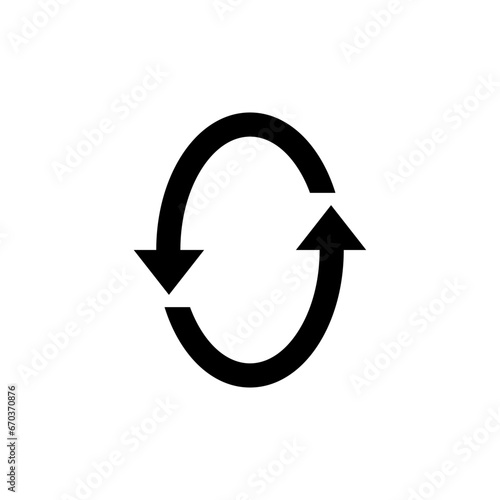 Switch Icon. Exchange Button Symbol - Vector.