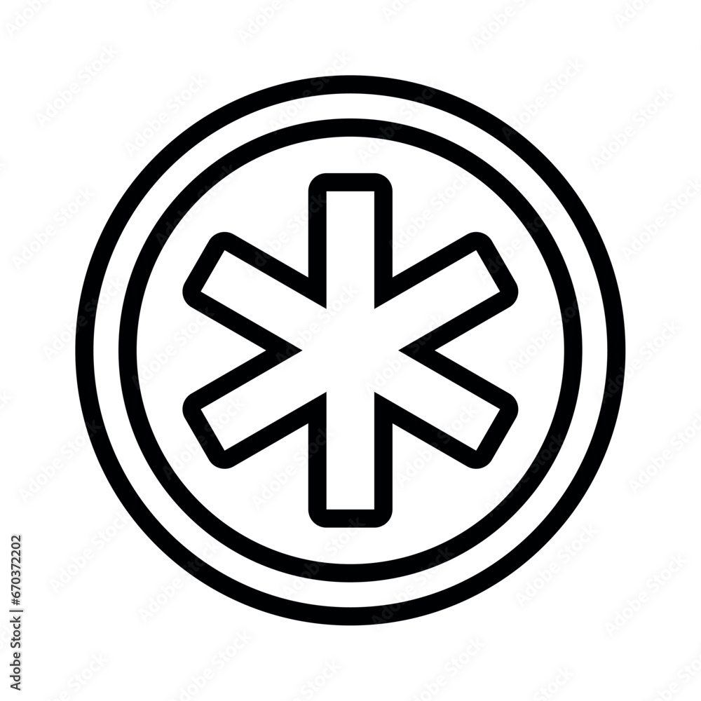 hospital star icon hospital star icon