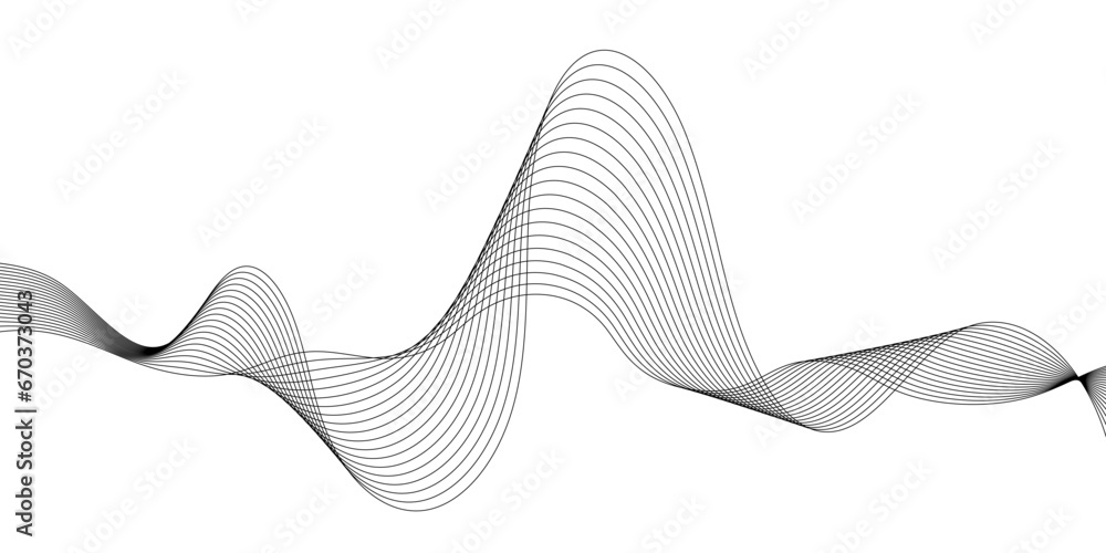 Abstract flowing wave lines. Design element for technology, science, business, music, equalizer, modern concept background vector eps 10 Abstract flowing wave lines. Design element for technology, science, business, music, equalizer, modern concept background vector eps 10