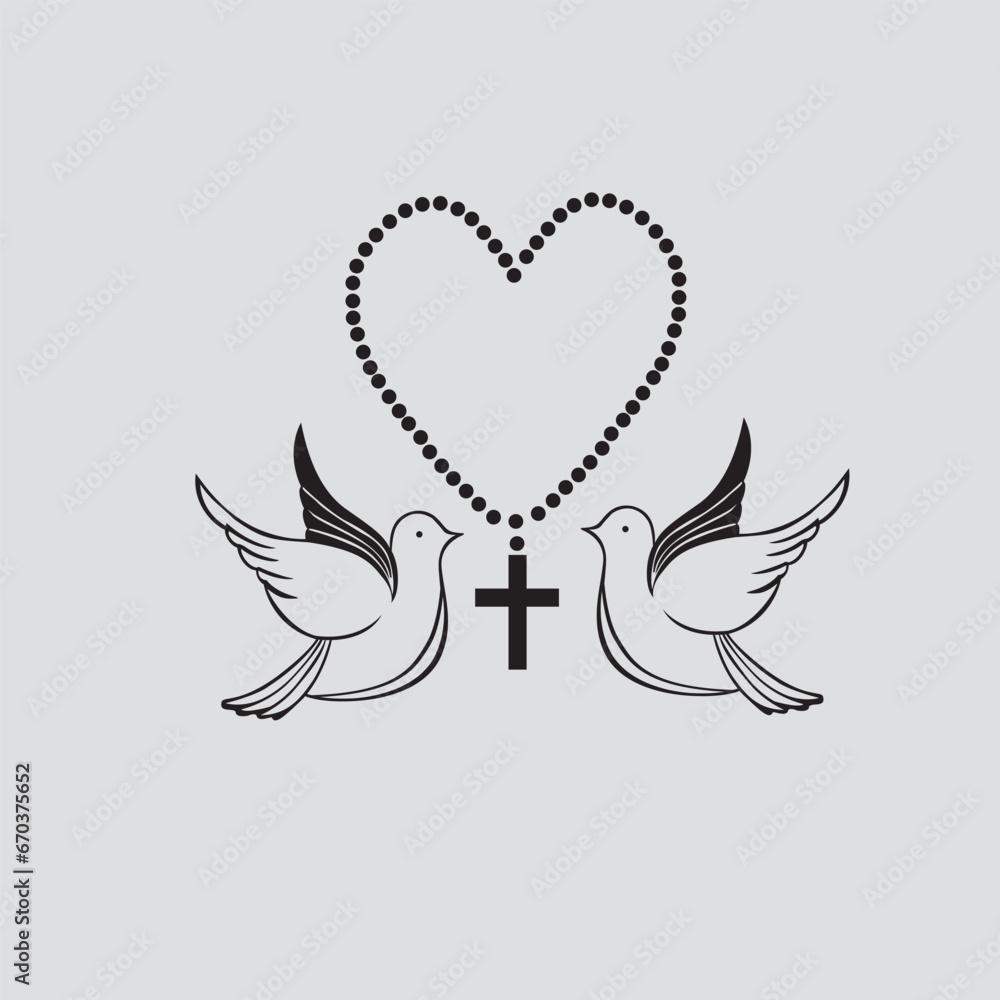 free vector love and Illustration logo design. free vector love and Illustration logo design.