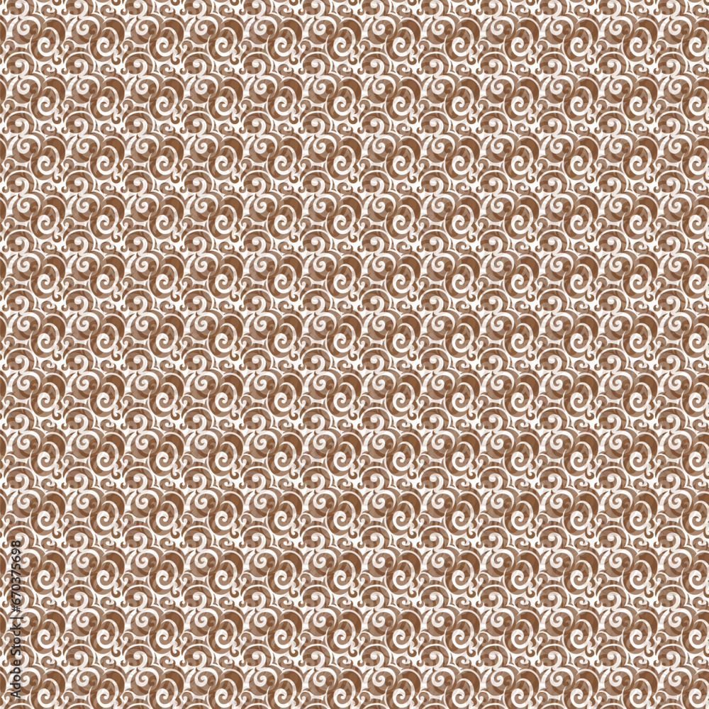 Brown pattern design