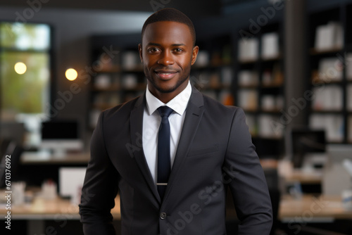 Well-dressed man confidently posing for picture. This versatile image can be used for business, corporate, or professional themes.