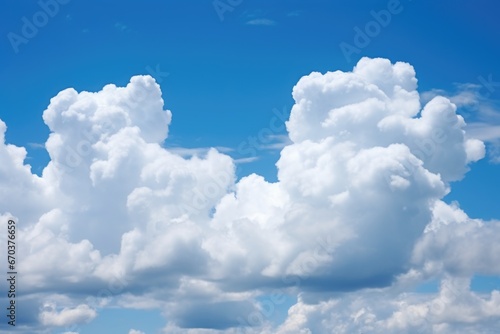 mnemonics composed of clouds in the sky photo