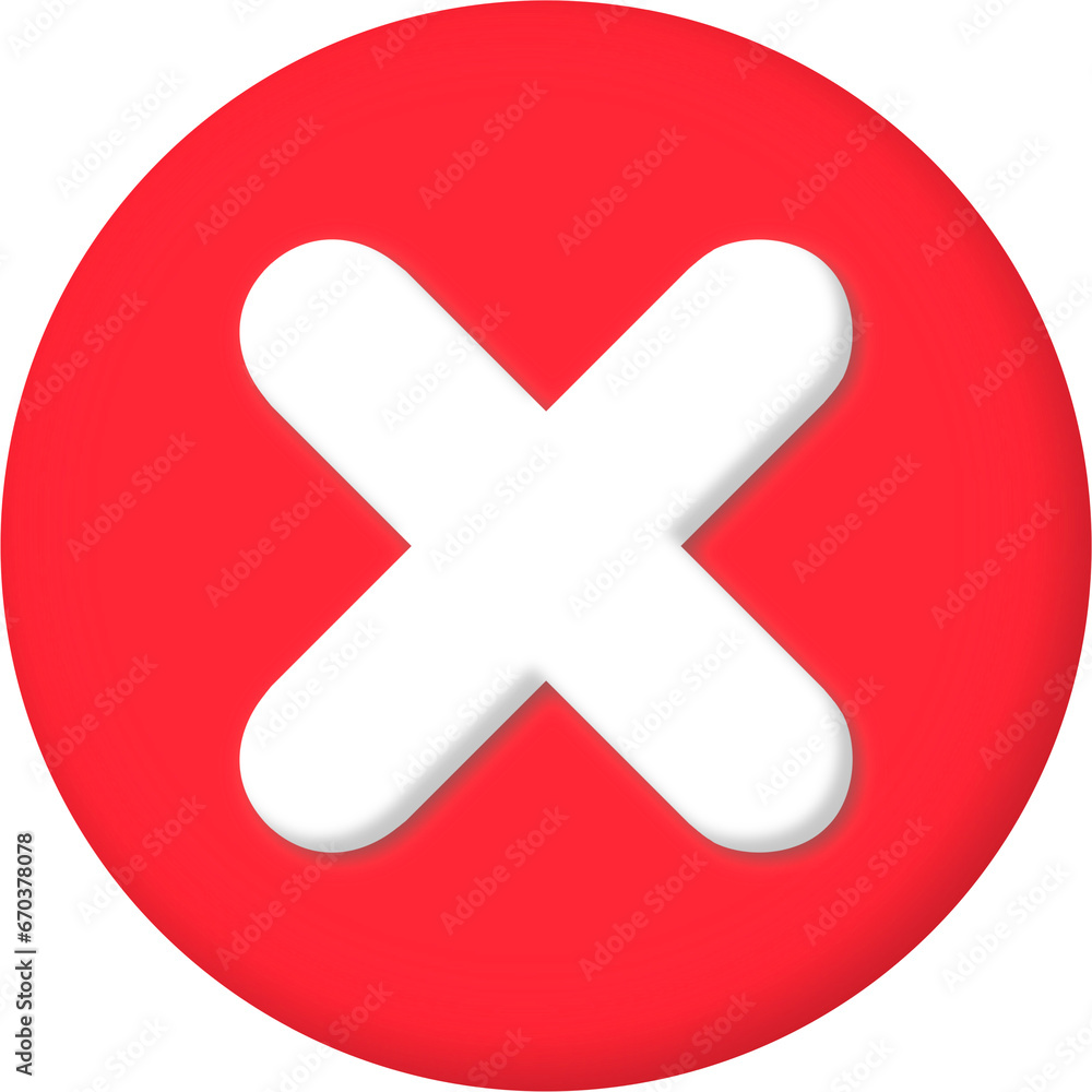 incorrect red mark icon, yes or no, approved, declined, right, wrong incorrect red mark icon, yes or no, approved, declined, right, wrong