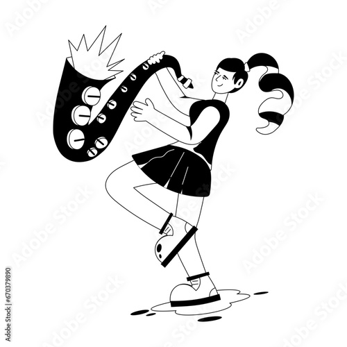 Saxophonist 