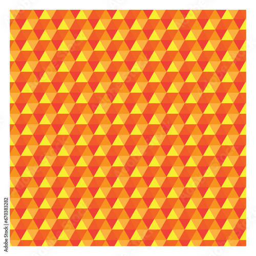 Orange shades pattern design 