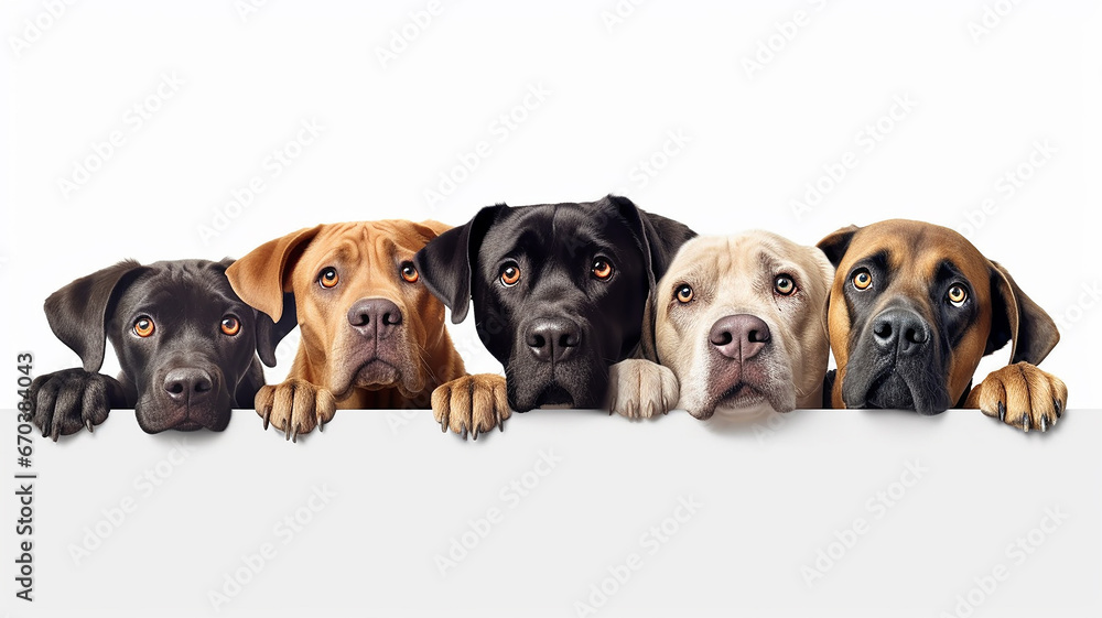 Obraz premium puppy, pet, dog, animal, cute, isolated, group