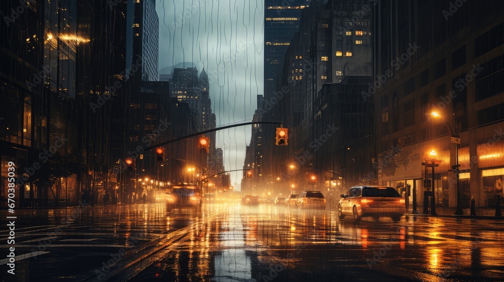 City light, AI generated Image