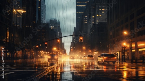 City light, AI generated Image