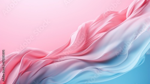 Abstract pastel pink color paint with pastel blue background.Minimal natural luxury.