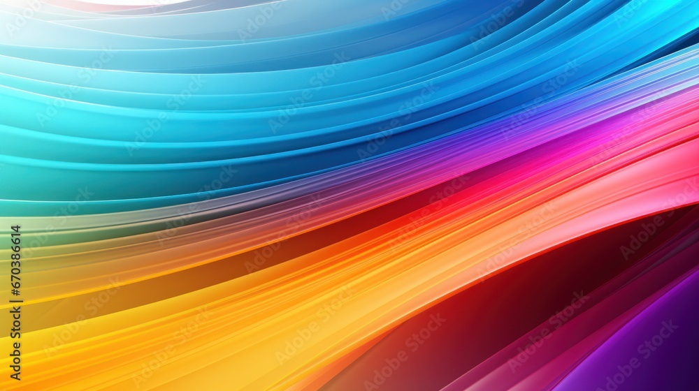 Stunning 3D rendering of an abstract multicolored spectrum. Stunning 3D rendering of an abstract multicolored spectrum.