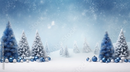 Wallpaper Mural Christmas Background with bokeh light; Blurred Xmas background. Torontodigital.ca