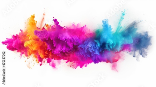 Abstract pastel color paint with color abstract paint festival pastel background.Minimal natural luxury. © venusvi