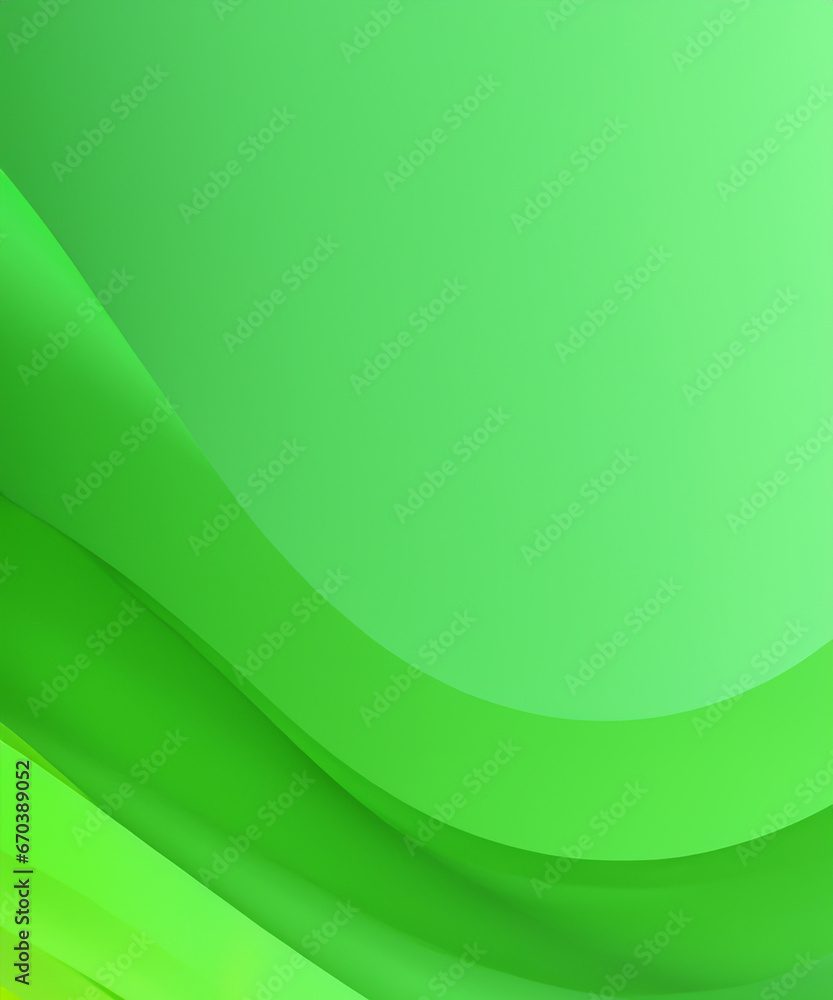 Obraz premium Abstract Smooth green Wave Mesh Gradient Background Design