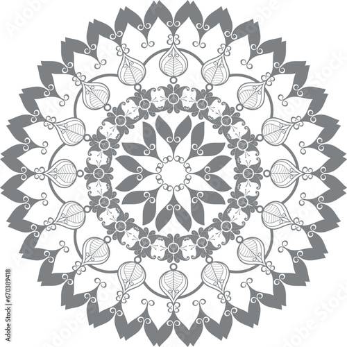 Elegant mandala background vector illustration design. pattern Unique mehndi designs symbol for meditation yoga logo,henna design,muslim wedding ornament, hindu tattoo ,healing logo,villa logo,wellnes