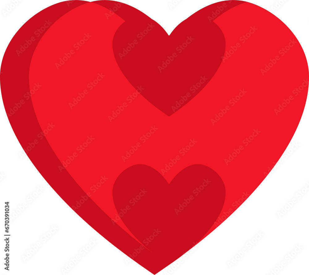 Red heart icons collection. Different styles of hearts set. Red heart symbol for Valentines Day. PNG Red heart icons collection. Different styles of hearts set. Red heart symbol for Valentines Day. PNG