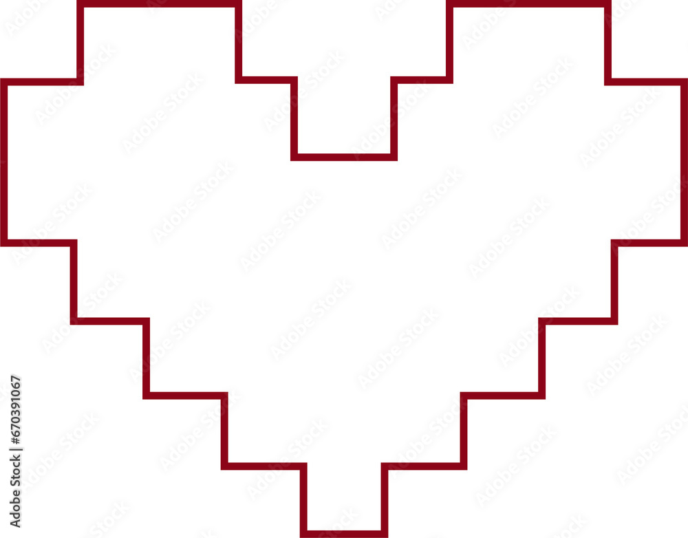 Red heart icons collection. Different styles of hearts set. Red heart symbol for Valentines Day. PNG Red heart icons collection. Different styles of hearts set. Red heart symbol for Valentines Day. PNG