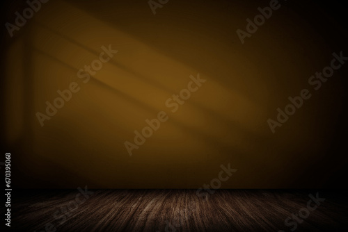 Wall texture with wooden stage 