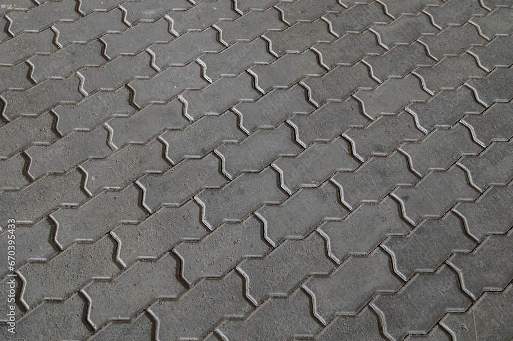 brick paving stones on a sidewalk background texture brick paving stones on a sidewalk background texture