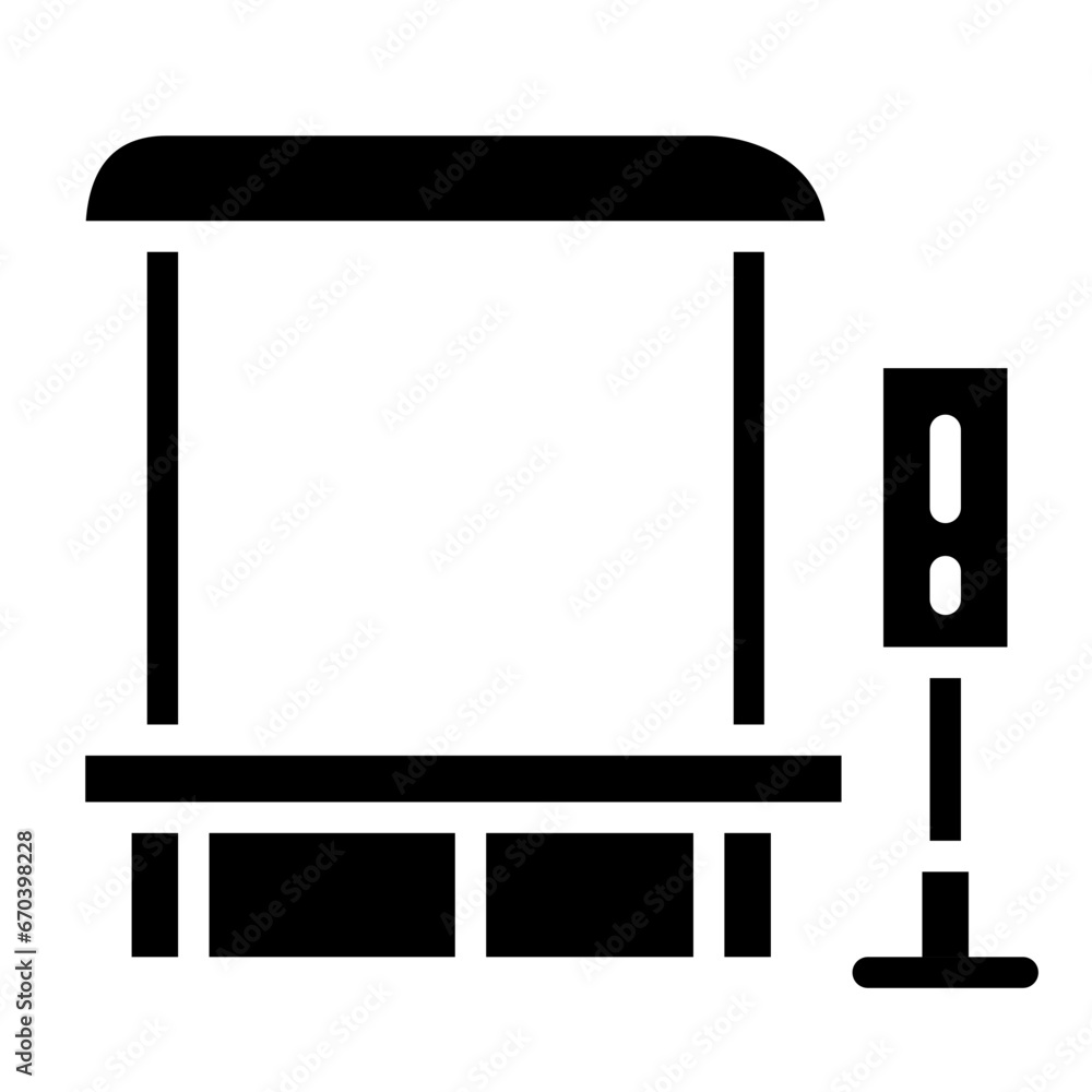 Bus Stop Icon Bus Stop Icon