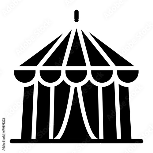 Circus Tent Icon