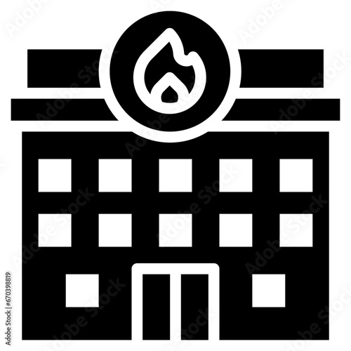 Fire Station Icon