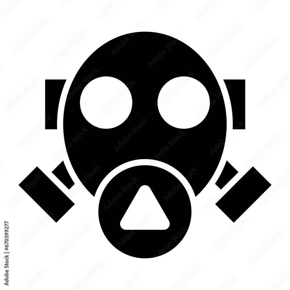 Gas Mask Icon Gas Mask Icon