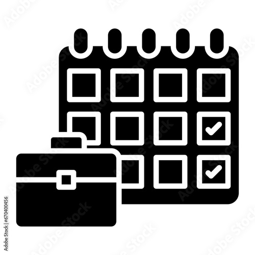 Business Calendar Icon