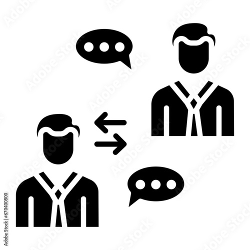 Employee Interaction Icon