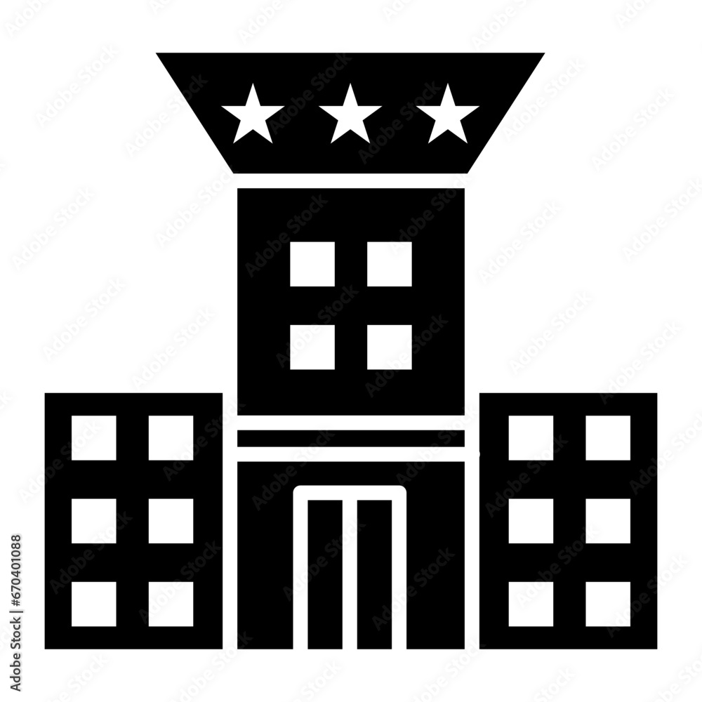 3 Star Hotel Icon 3 Star Hotel Icon