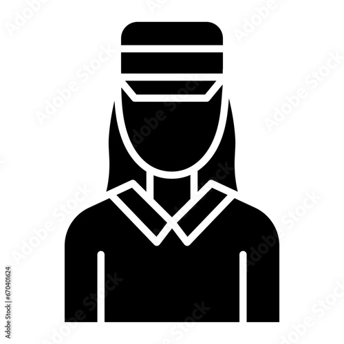 Air Hostess Icon