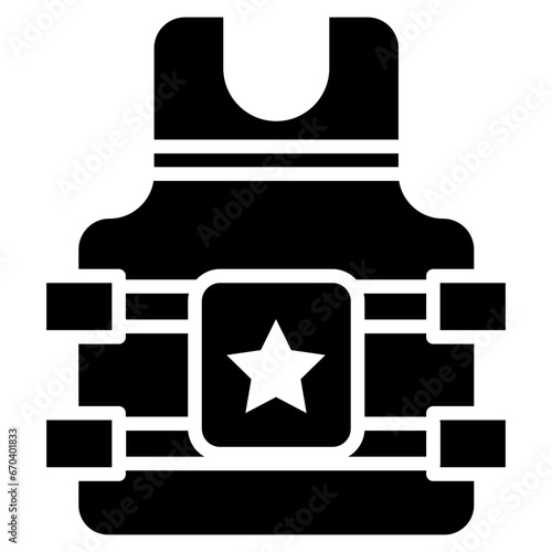 Bulletproof Vest Icon