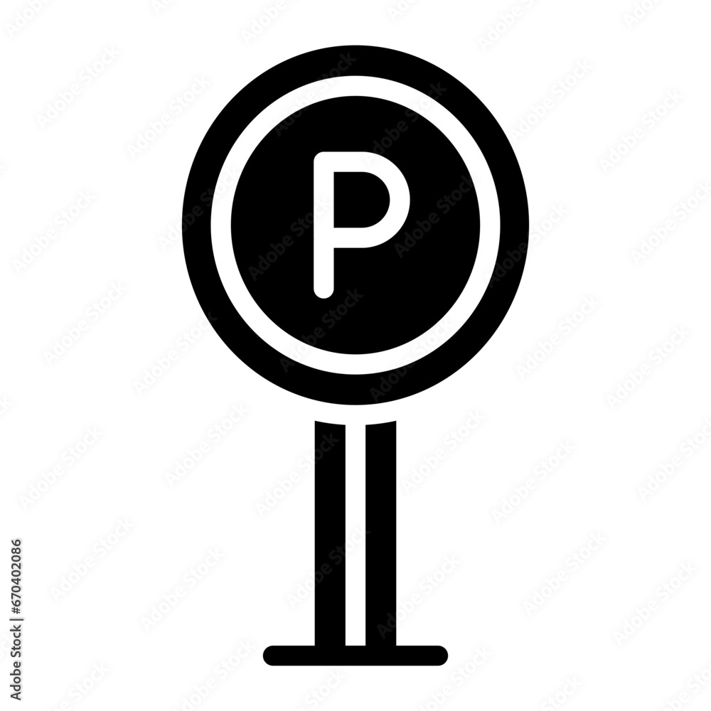 Parking Area Icon Parking Area Icon