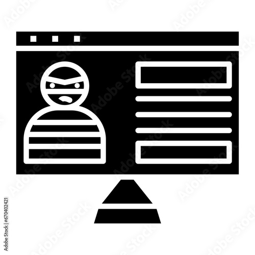 Criminal Database Icon