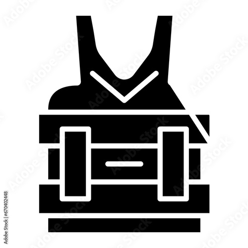 Bullet Proof Vest Icon