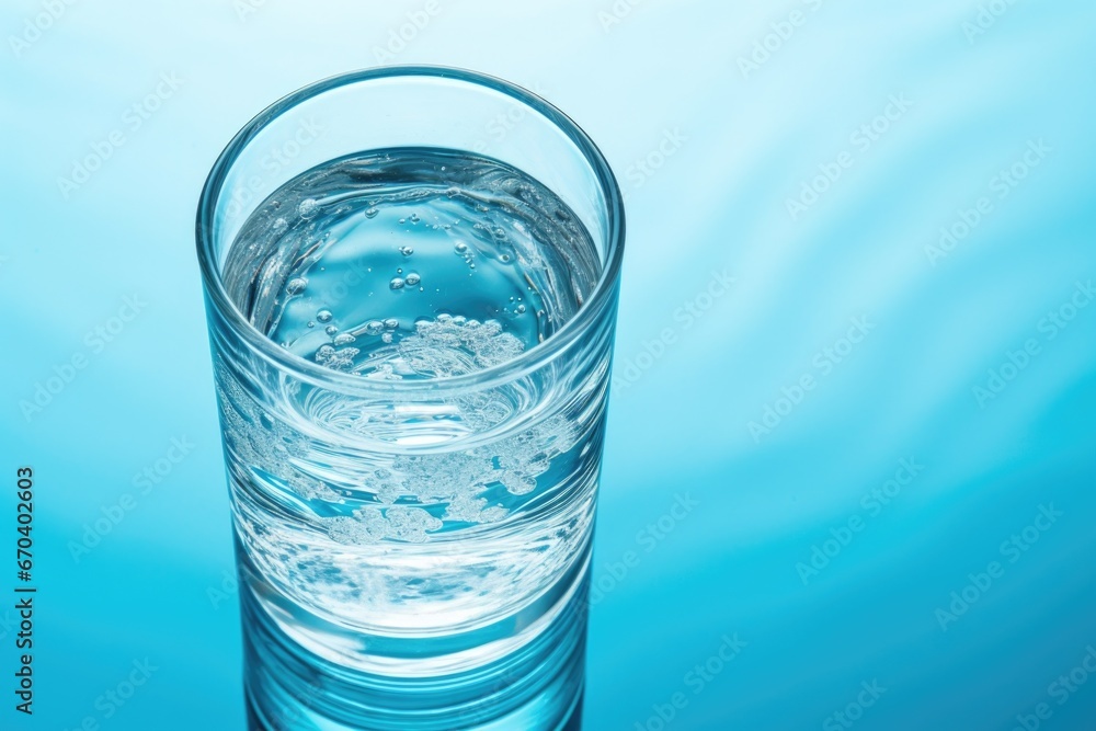 a transparent glass filled with clear water a transparent glass filled with clear water