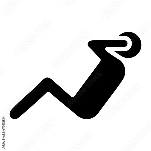 Sit Up Icon