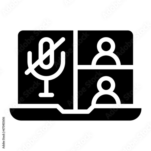 Mute Meeting Icon