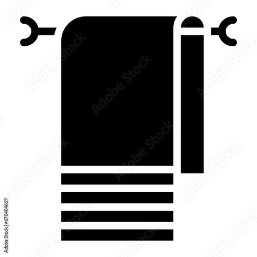 Bath Towel Icon