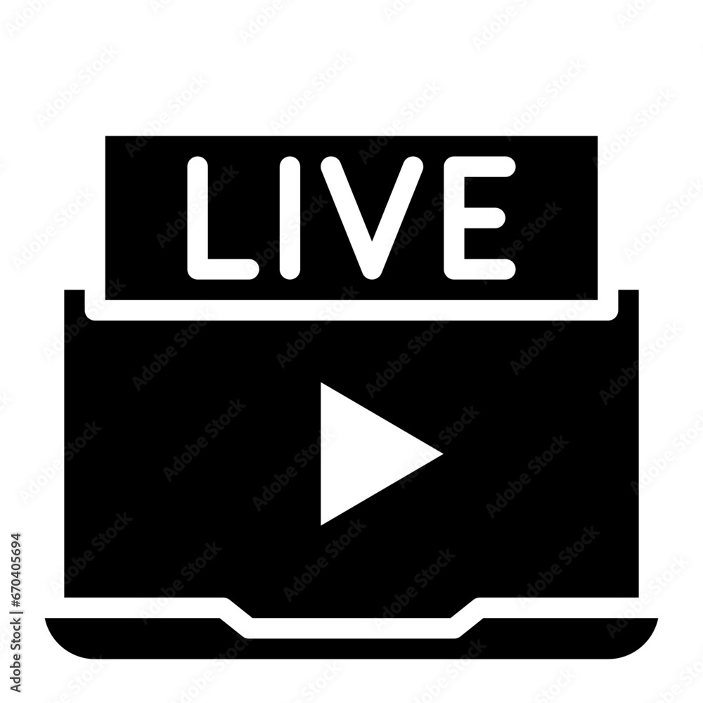 Streaming Icon Streaming Icon