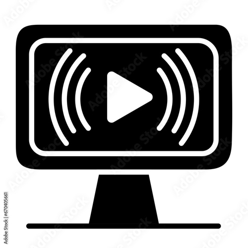 Live Streaming Icon