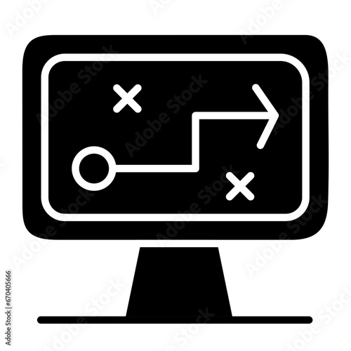 Digital Strategy Icon