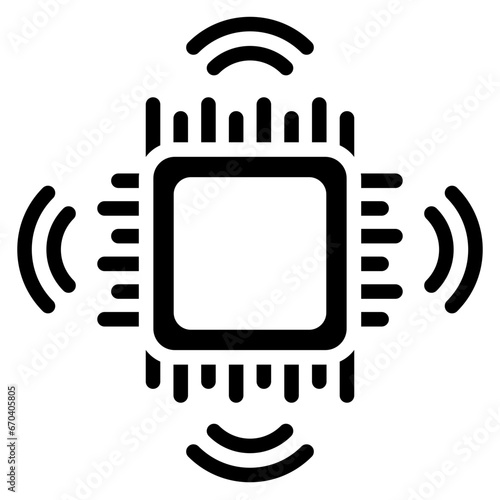 Radio Frequency Identification Icon