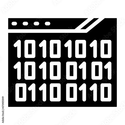 Binary Messages Icon